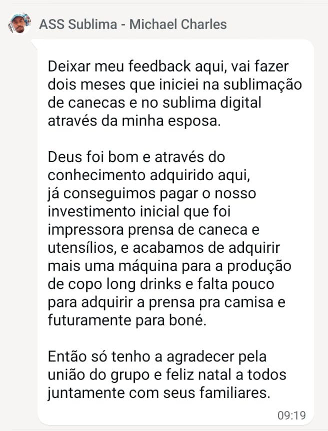 Depoimento Assinante